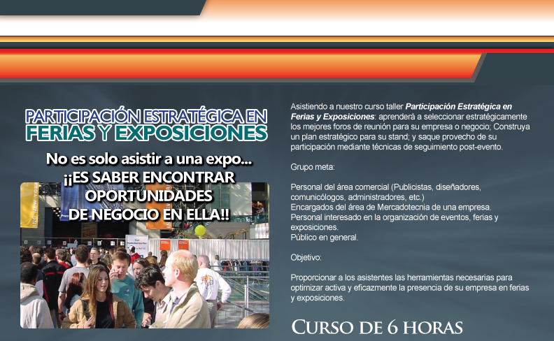 Participación estratégica en Ferias y Exposiciones